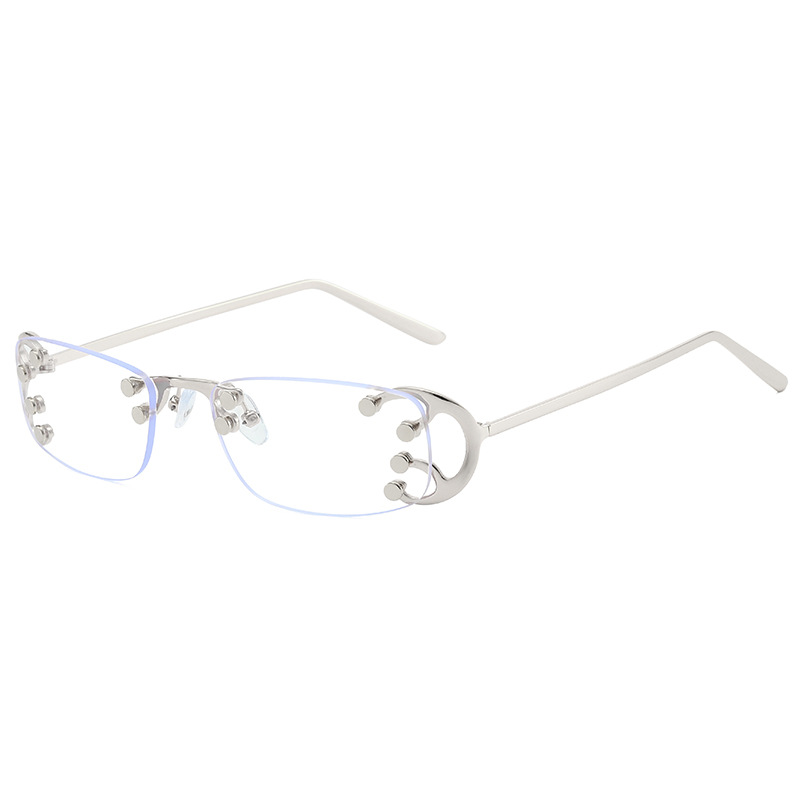 Studded Rimless Metal Frame Su - Metal Photo Panel recension och pris