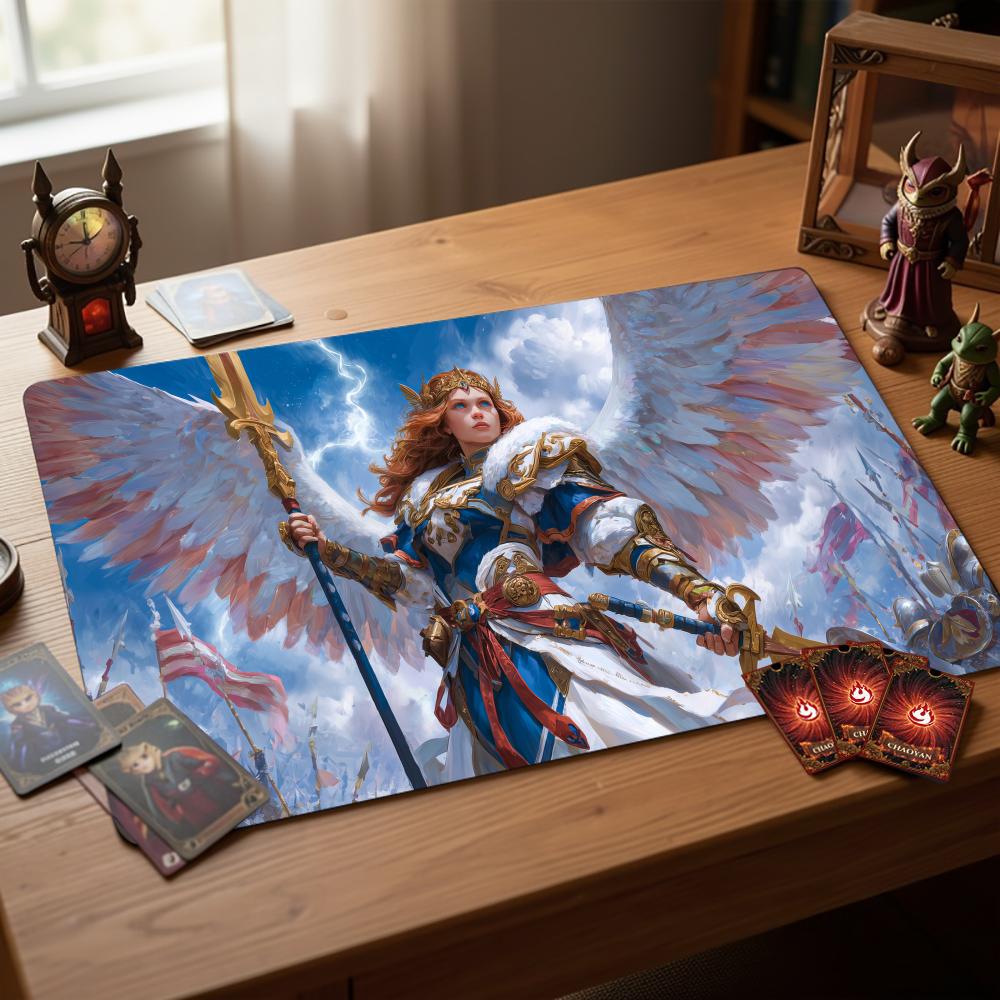 Mysterious female warrior Magi - Door Mat Blank recension och pris