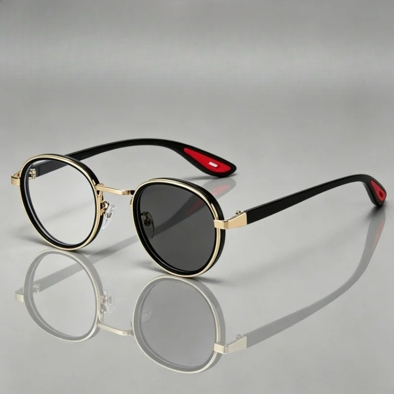 New Round-Frame Photochromic M - Metal Photo Panel recension och pris